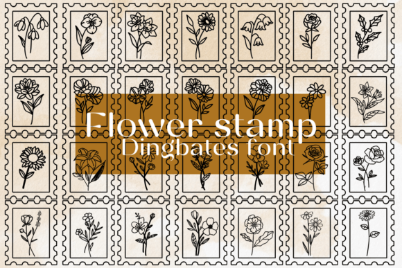 Download Flower Stamp - Premium Resources