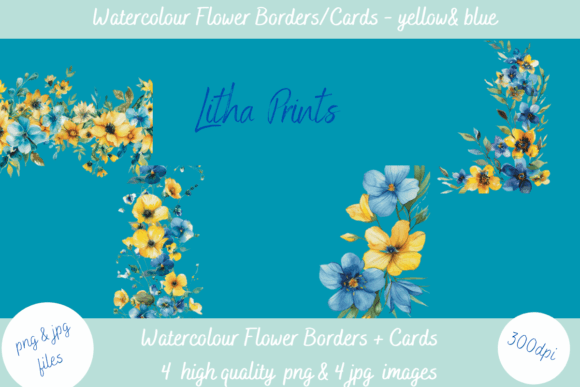 Download Blue and Yellow Flowers - Yellow flower Collection