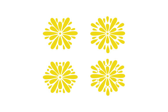 Download Set of Star Burst Element Design Isolate - Design Collection