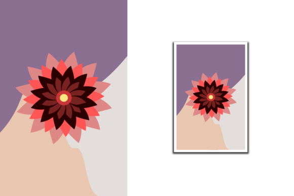 Download Minimalist Flower Design Wall Art - Design Collection