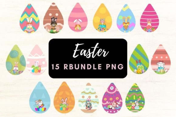 Download 15 Easter Sublimation Earring Designs - Design Collection