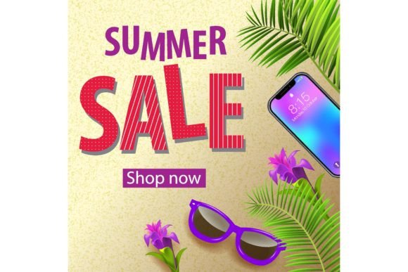 Download Summer Sale, Shop Now Flyer Design with - Design Collection