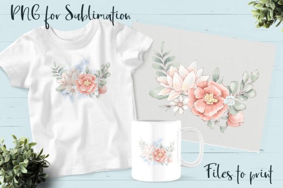 Download Bouquet of Flowers. Design for Printing. - Design Collection