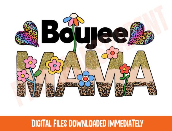 Download Boujee Mama PNG, Mom Sublimation Design - Design Collection