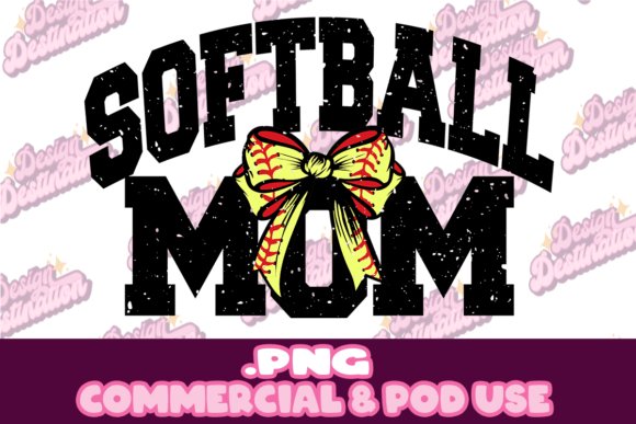 Download Softball Mom Sublimation Design - Design Collection